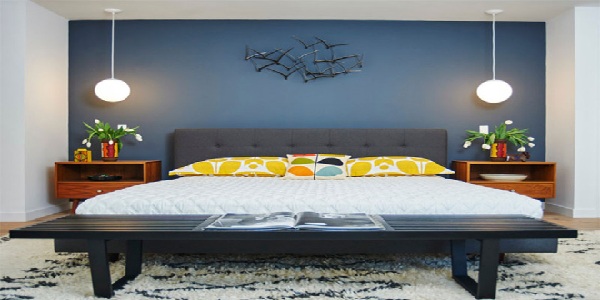 Thiết kế phòng ngủ theo phong cách Midcentury ấm áp đón đông về